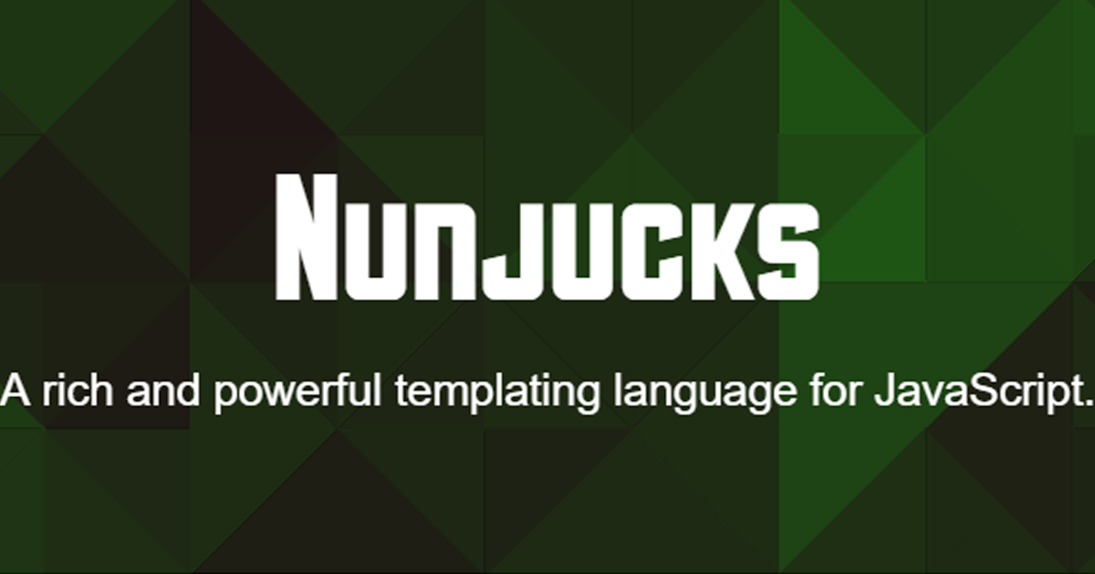 Nunjucksのテンプレート内で{{***}}を文字として使いたい！
